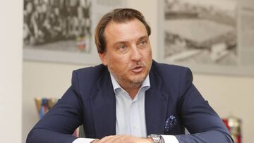 Quico Catalán atendió a AS en los despachos del Ciutat de València.
