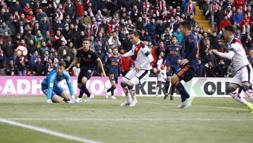 06/04/19 PARTIDO PRIMERA DIVISION
RAYO VALLECANO - VALENCIA CF
PRIMER GOL RAUL DE ETOMAS 1-0