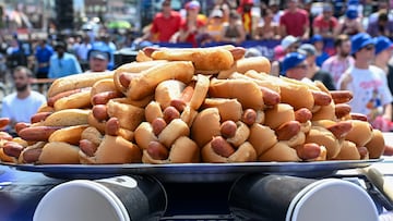 Nathan*s Hot Dog Eating Contest 2024: C車mo y d車nde ver el concurso de comer hot dogs del 4 de julio, horario, TV#