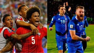 Exitosos debuts en un Mundial que Panamá e Islandia intentarán emular