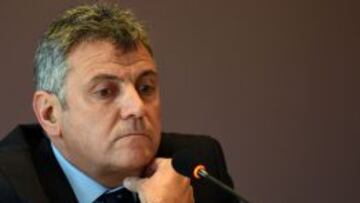 El presidente interino de la Conmebol, Wilmar Valdez.