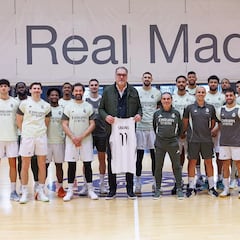 Sabonis regala una visita al Real Madrid