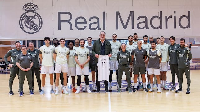 Sabonis regala una visita al Real Madrid