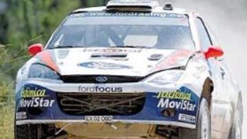 <b>SAINZ YA ESTUVO CON FORD Y TELEFÓNICA. </b>Solá seguirá la estela del bicampeón en el Mundial.