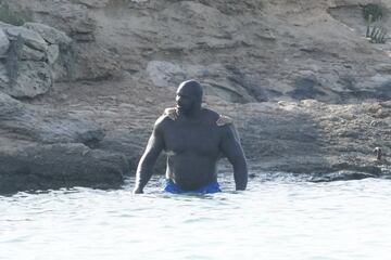 El ex pivot de los Orlando Magic, Los ?ngeles Lakers o Miami Heat entre otros equipos se encuentra en Formentera junto con su familia disfrutando del verano.