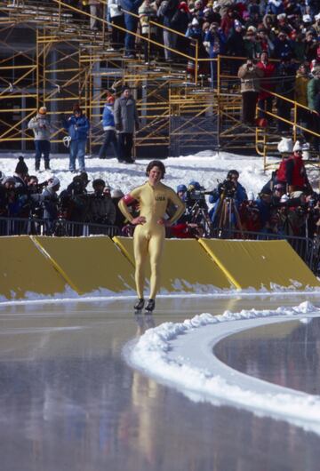 Ganó 5 medallas de oro en la disciplina de patinaje de velocidad.