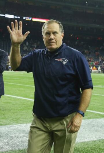 Bill Belichick, head coach de New England Patriots, vuelve a salir victorioso de un campo difícil. 