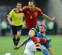 Iniesta, jugador del partido: "El campo ha sido un desastre"