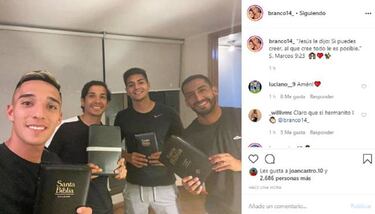 Fernández potencia la religión en el vestuario de Colo Colo
