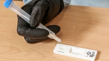 Test de antígenos para el coronavirus