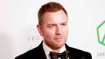 Scottish actor Ewan McGregor arrives for the 33rd Annual Producers Guild Awards at the Fairmont Century Plaza in Los Angeles on March 19, 2022. (Photo by Michael Tran / AFP)