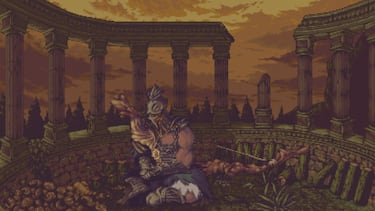 Dark Souls se vuelve retro