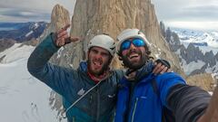 Ibon Mendia y Tasio Martin abren dos rutas nuevas en la Patagonia