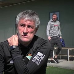 Lo del Betis es de otro planeta: surrealista conversación entre Joaquín y Setién