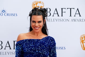 Billie Piper durante la alfombra roja de los premios BAFTA 2023.