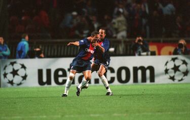 Jugó en el Paris Saint-Germain durante la temporada 2000-2001. Después de su paso por el PSG, Luccin se marchó a La Liga española, donde jugó en varios equipos como el Celta de Vigo y el Atlético de Madrid.