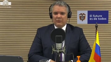 Iván Duque prefiere que la liga colombiana tenga sede única