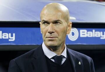 Schedule positivity | Zinedine Zidane must be pleased to be top after Real Madrid's first half fixtures.