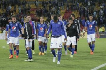 En el segundo tiempo Millonarios descuidó su defensa y en minuto 89 sufrió el 2-1 de Junior.