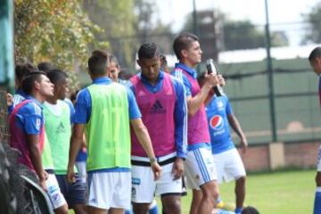 Millonarios se prepara para el clásico bogotano