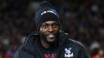 Adebayor con el Crystal Palace. 