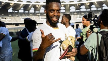 Iñaki Williams ya está en Ghana para preparar la Copa África