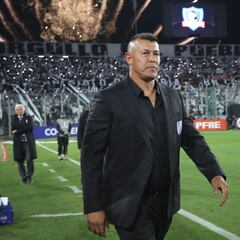 Futbol, Colo Colo vs Fortaleza.
Fase de grupos, Copa Libertadores 2025.
El entrenador de Colo Colo Jorge Almiron, es fotografiado durante el partido de copa libertadores por el grupo E contra Fortaleza disputado en el estadio Monumental en Santiago, Chile.
10/04/2024
Felipe Zanca/Photosport
Football, Colo Colo vs Fortaleza.
Group stage, Copa Libertadores 2025.
Colo ColoÕs head coach Jorge Almiron is pictured during the copa libertadores match for group E against Fortaleza at the Monumental stadium in Santiago, Chile.
10/04/2024
Felipe Zanca/Photosport