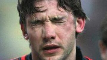 <b>SIN CHAMPIONS.</B> Andriy Shevchenko se perderá los dos partidos de la eliminatoria de Champions contra el Manchester United y el encuentro contra el Inter de la Serie A.
