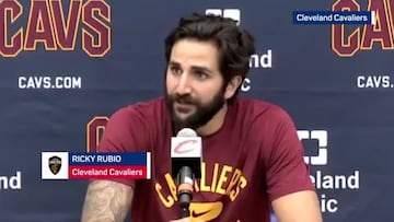 Spanish basketball player Ricky Rubio, who will start the 2021-22 NBA season with the Cleveland Cavaliers, says he thinks this will be his best year yet.