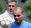 Mourinho preguntó a Sneijder si le gustaría volver, según su agente