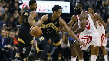 Raptors ponen fin a la racha de los 17 triunfos de los Rockets