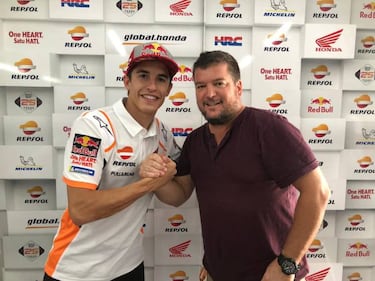 Marc: "Hay que estar dispuesto a caerse 20 veces por año"