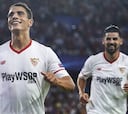 Ben Yedder anota un triplete y el Sevilla golea al Maribor