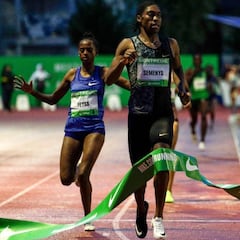 Semenya reaparece con triunfo en 2.000 en plena batalla legal