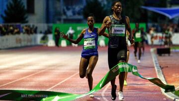 Semenya reaparece con triunfo en 2.000 en plena batalla legal