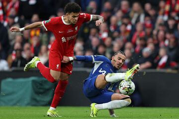 El colombiano fue una de las figuras en la victoria de los Reds 0-1 sobre Chelsea en Wembley. Cuarto título de Lucho en Inglaterra.