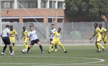 Segunda jornada de la Cotif Youth Cup. Costa de Marfil contra el Málaga.