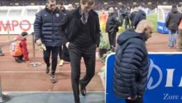 NO ESTARÁ. Vilanova confía en que su plantilla consiga estar en las semifinales pese a su ausencia.