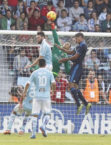 El 24 de octubre de 2015 el Real Madrid ganó al Celta en su casa 1-3, pero la exhibición de Keylor Navas es antológica defendiendo la portería madridista.