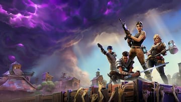 Arte oficial de Fortnite: Salvar el Mundo (2017)