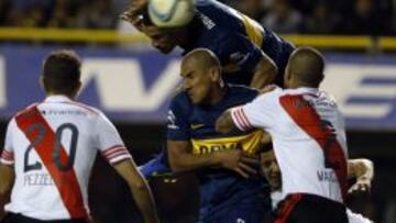 03/05/15 PARTIDO LIGA ARGENTINA
Super Clasico,
BOCA JUNIORS - RIVER PLATE
Daniel Osvaldo Cata Diaz y Jonatan Maidana