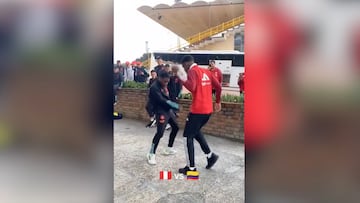 El duelo de baile entre la Sub 17 de Colombia y Perú en Techo