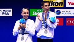 El dúo mexicano hizo historia en la piscina de Fukuoka: lograron, con su plata, el primer metal en Natación Artística en los Mundiales de World Aquatics.