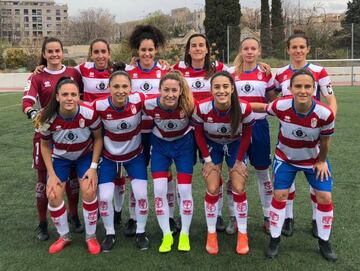 Jugadoras del Granada Femenino.