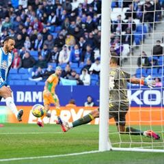 El Espanyol quintuplica sus puntos cuando marca primero