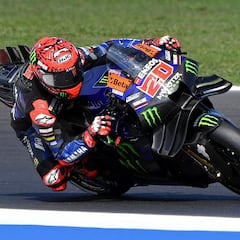 Quartararo se quedó sin gasolina en la última vuelta