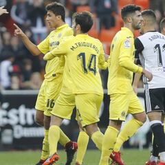 1x1 del Valencia: Paulista se dio con el palo y Zaza se pasó de frenada