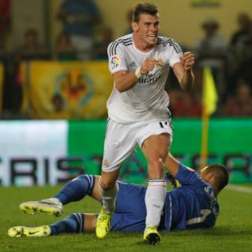 Villarreal - Real Madrid. Gareth Bale en su primer partido con los blancos.