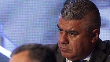 Claudio 'Chiqui' Tapia durante el Comité Ejecutivo de la CONMEBOL