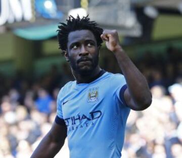 El marfileño Wilfried Bony tiene pocas oportunidades de ser titular con el Manchester City, pues Sergio "Kün" Agüero es el atacante estelar de los Citizens.